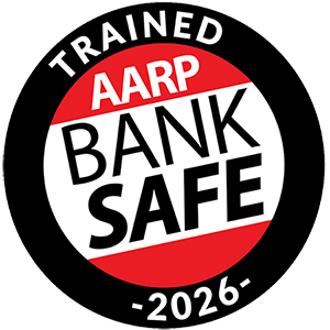 AARP Bank Safe Seal