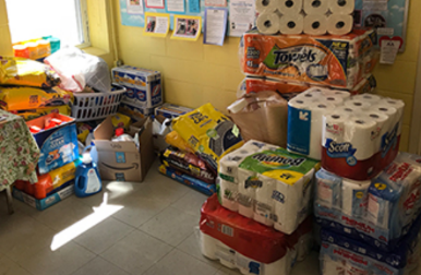 Supplies donated to Lowell Humane Society