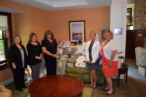 Members of the Lowell Five Bank Employee Charitable Giving Committee