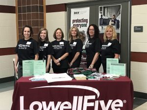 Lowell Five Branch Managers at Nashoba Valley Technical High School