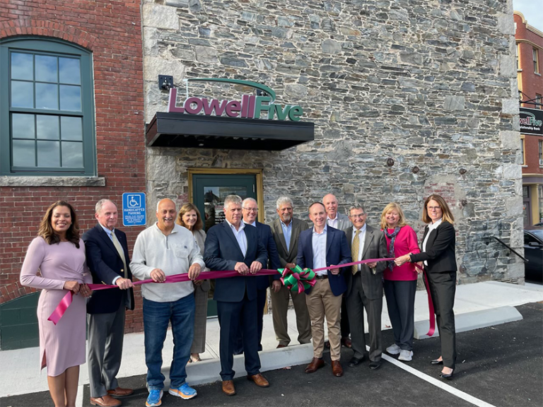 Lowell Five Bank opens new Lowell location at 60 Fletcher Street